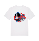 White Printed T-shirt Front