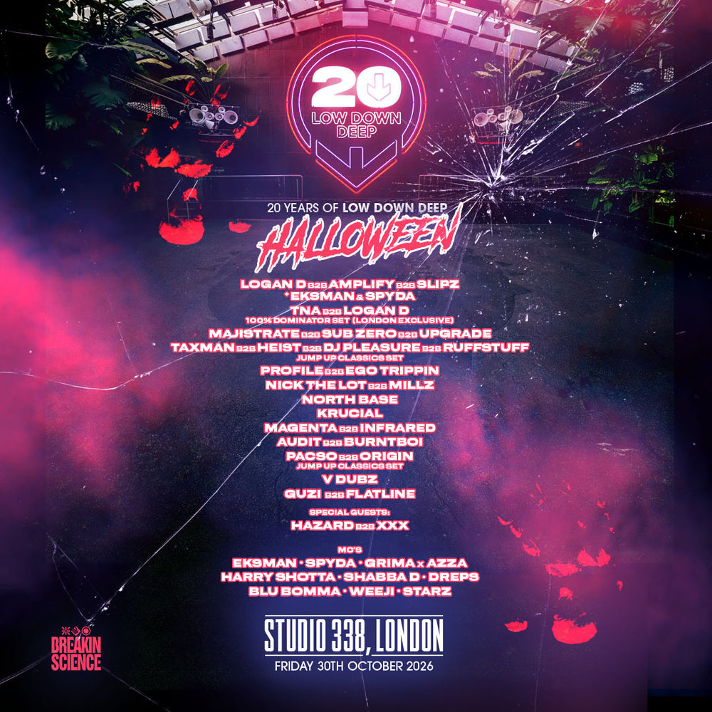 20 Years Of Low Down Deep - 30th October 2026