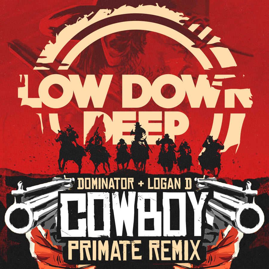 LDDR 218 - Dominator & Logan D - 'Cowboy' (Primate Remix) / 'Original Mix'
