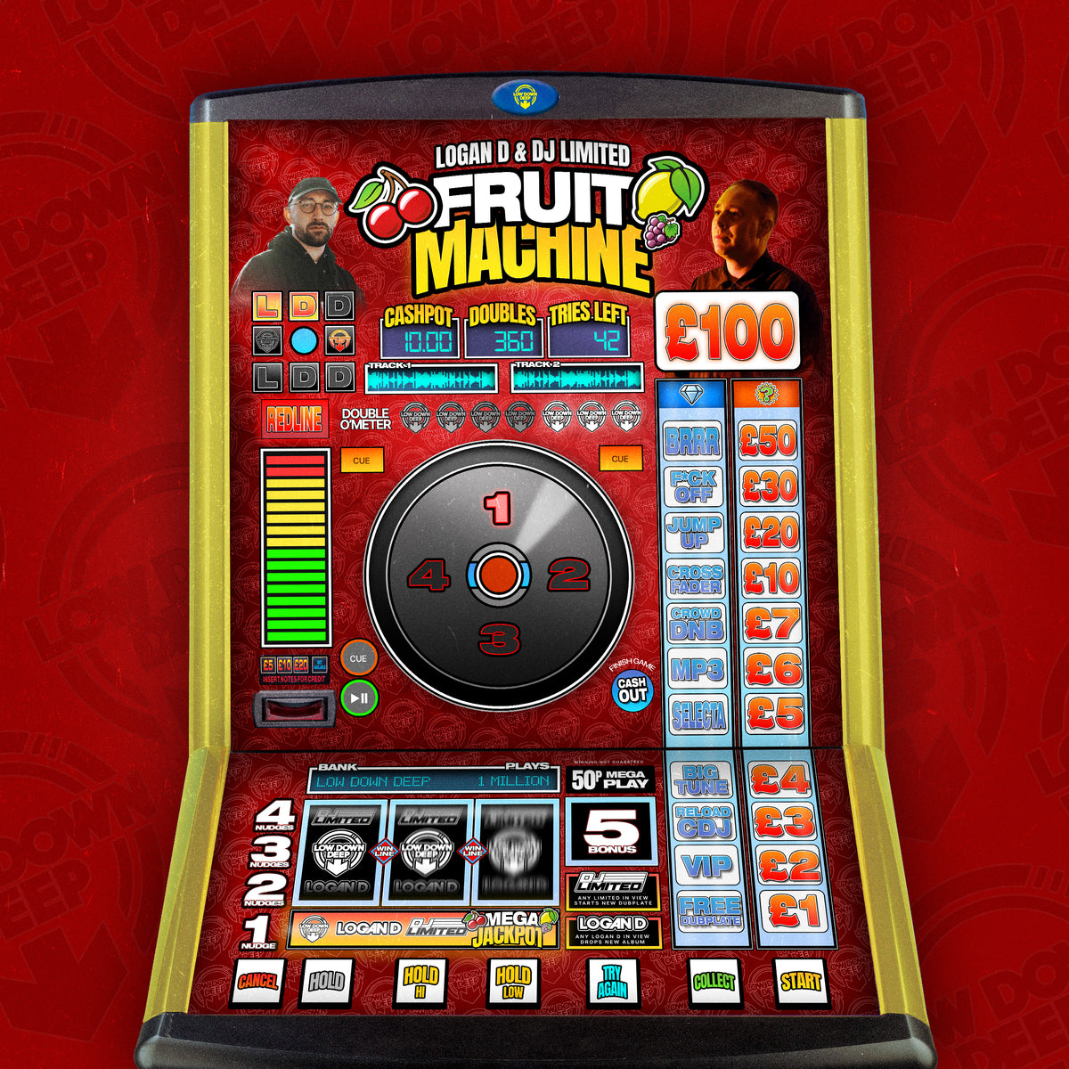 LDDR242 - Logan D & DJ Limited 'Fruit Machine'