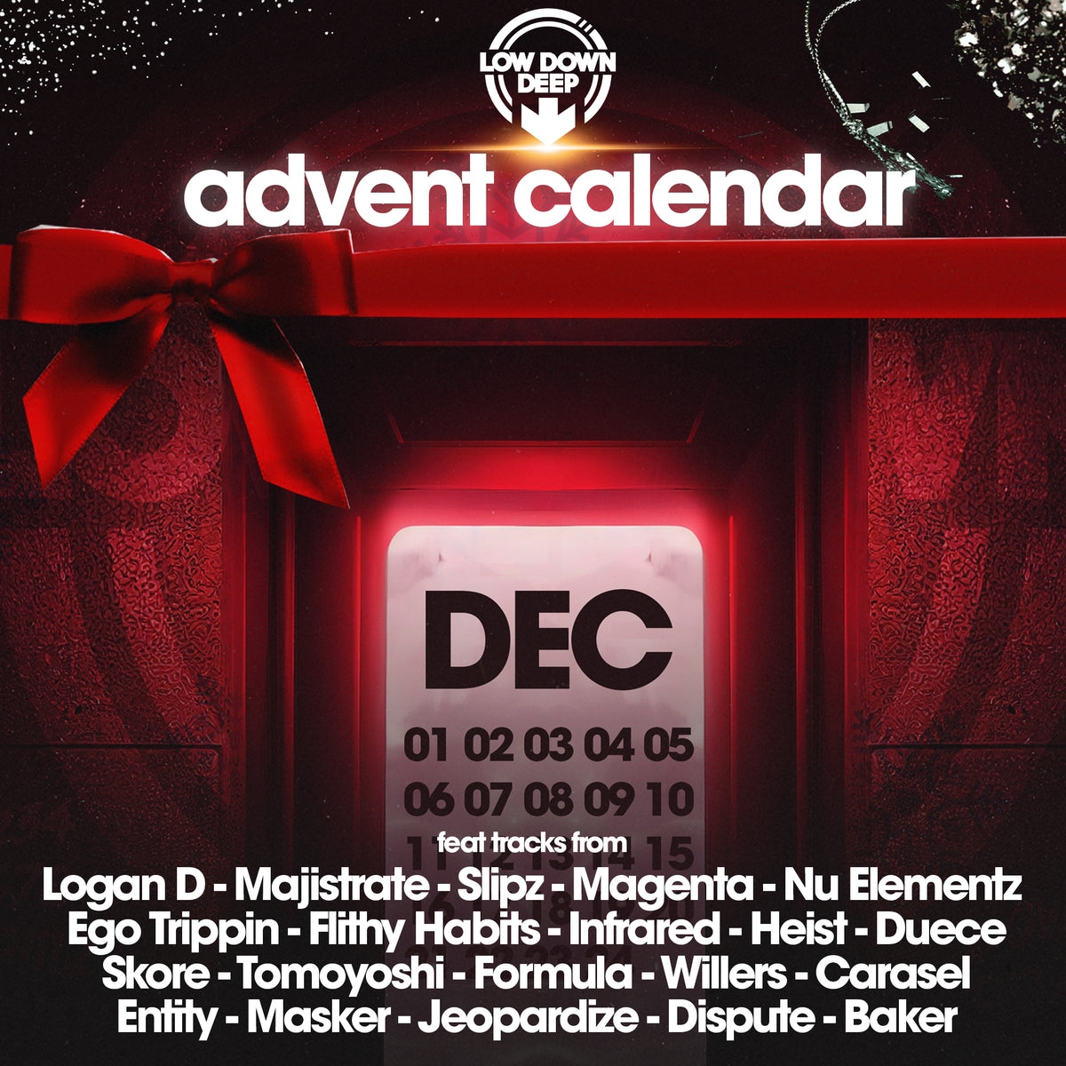 LDDRADV025 - Various 'Low Down Deep Advent Calendar LP'