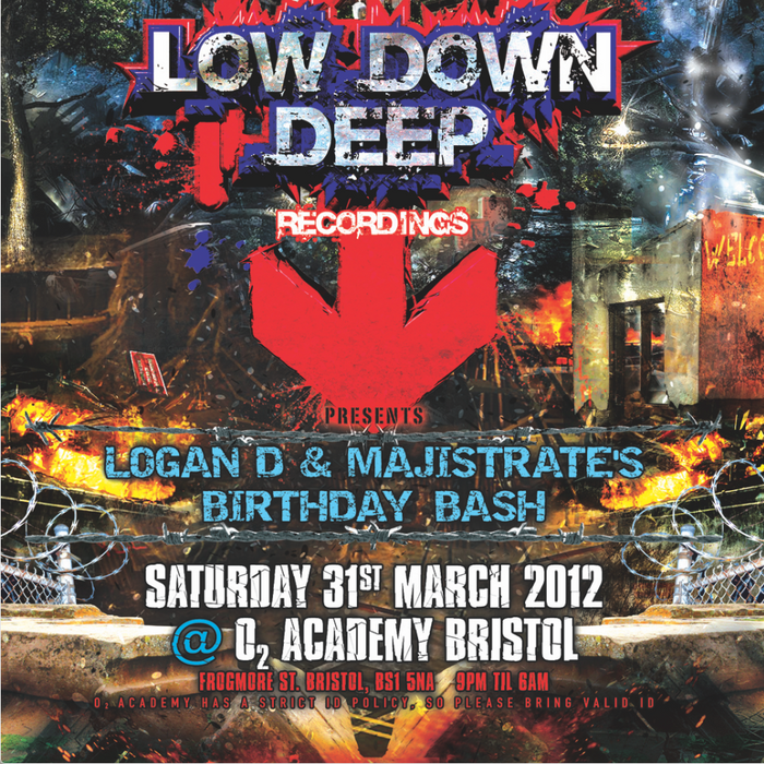 Logan D & Majistrate's Birthday Bash 2012 - O2 Academy, Bristol