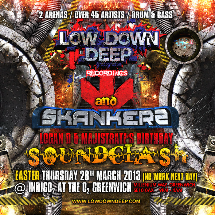 Logan D & Majistrate's Birthday Soundclash 2013 - Indigo2, Greenwich