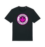Black Printed T-shirt Front