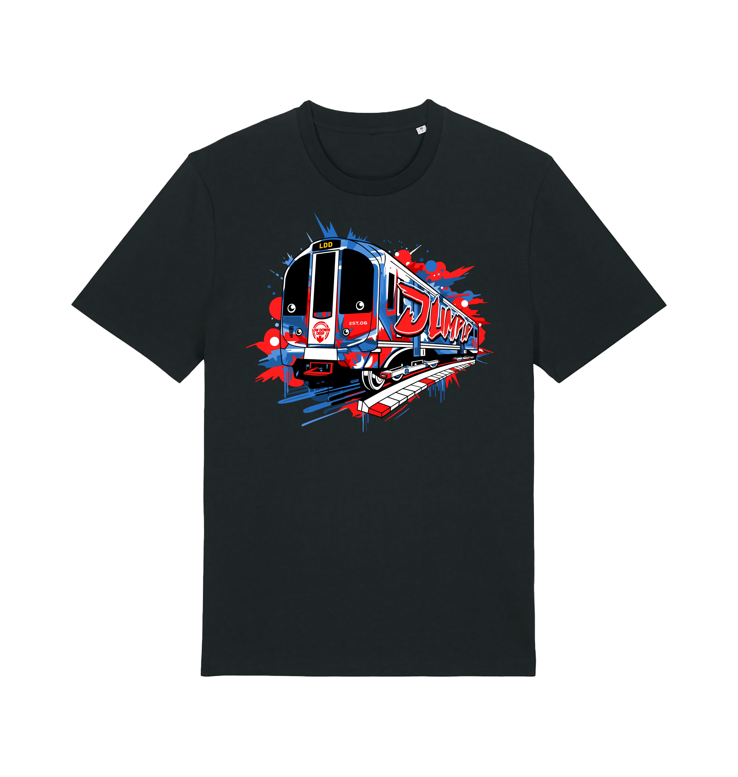 Jump Up Train Heavy T-Shirt – Low Down Deep