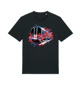 Black Printed T-shirt Front