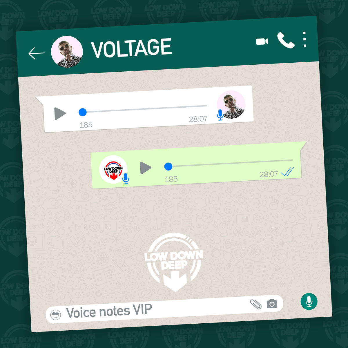 LDD 185 - Voltage 'Voice Notes VIP'