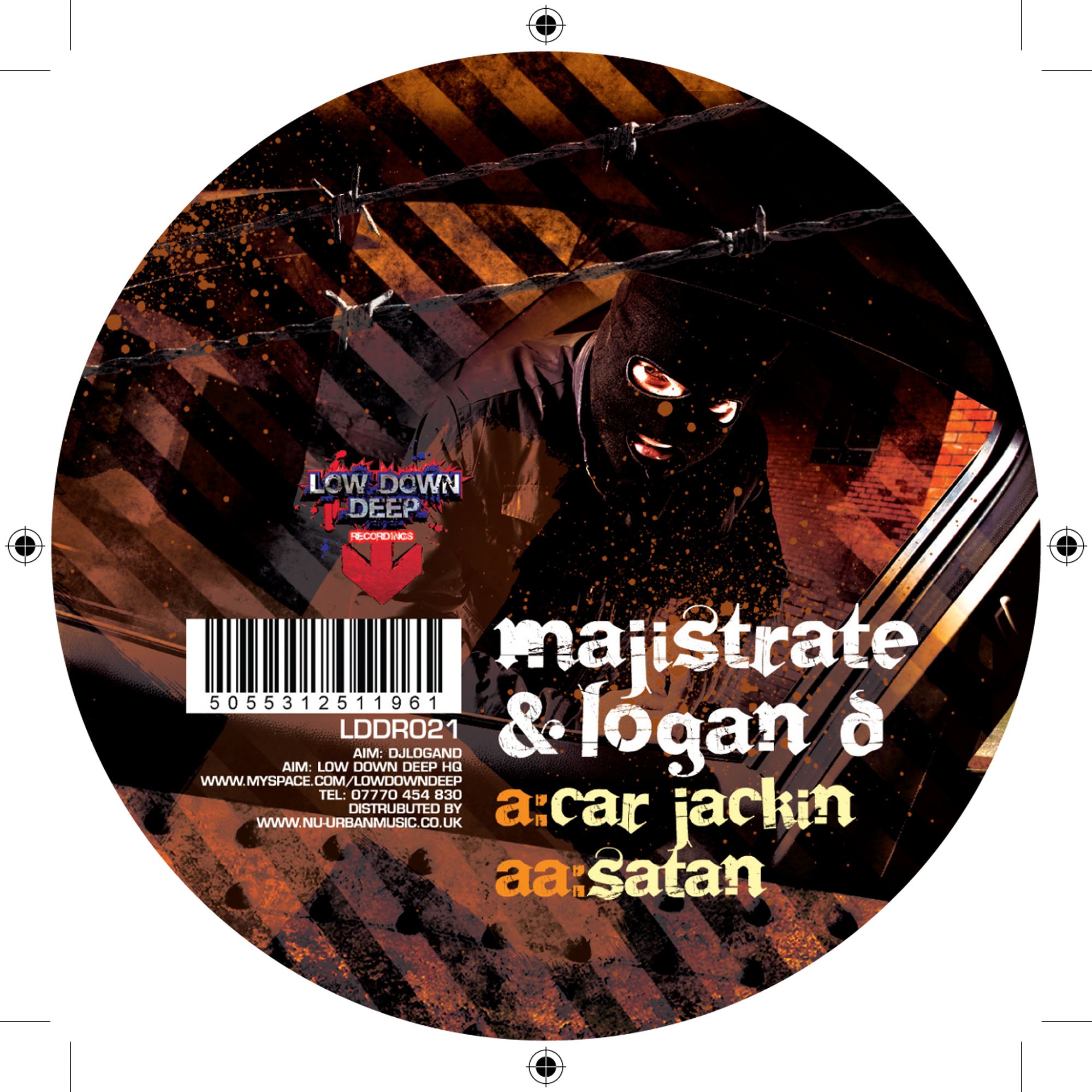 LDD 021 - Majistrate & Logan D 'Car Jackin' | 'Satan' – Low Down Deep