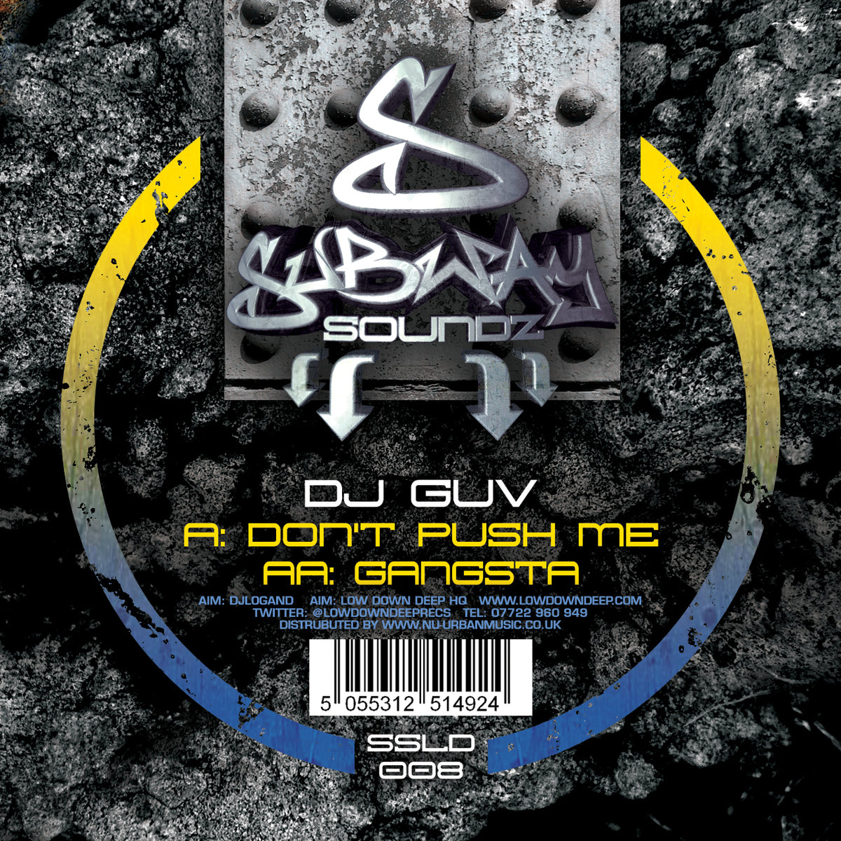SSLD 008 - DJ Guv 'Don't Push Me' | 'Gangsta'